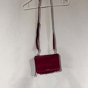 Rebecca Minkoff Mini MAC Crossbody Bag in Tawny Port